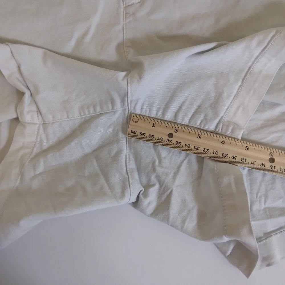 Size 26 Lane Bryant Off White Shorts